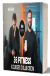 "Ultimate Fitness Academy – 36 PLR Courses to Transform Health & Business"