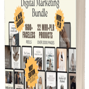 "Faceless Marketing Bundle – 22 MRR Products"
