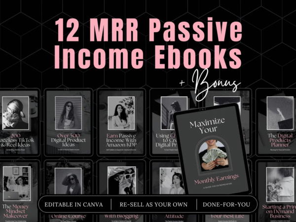 "Passive Income Power Pack – MRR eBook Bundle" - Image 2