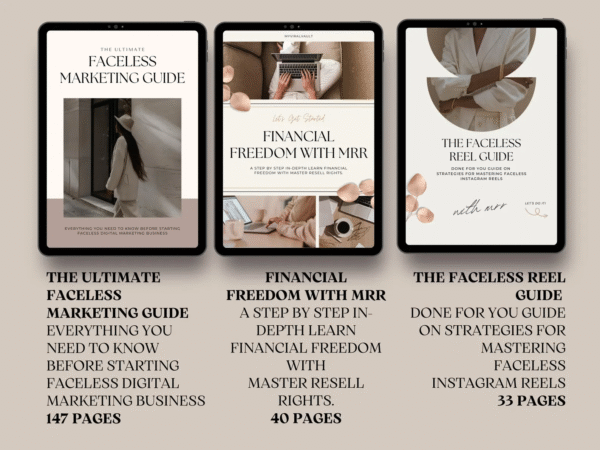 "Faceless Marketing Bundle – 22 MRR Products" - Image 6