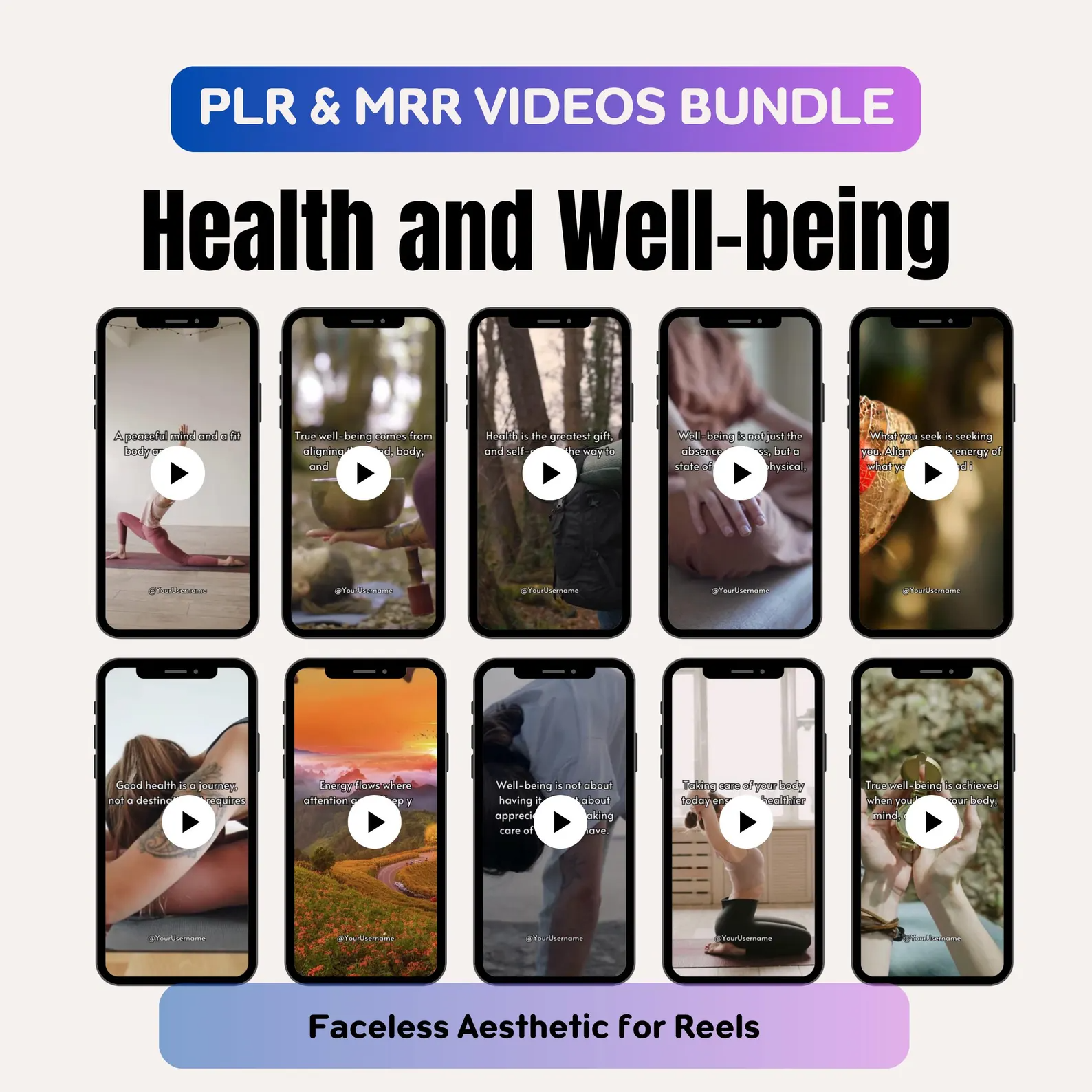"Ultimate Health & Wellness Video Vault (MRR Bundle)" - Image 3