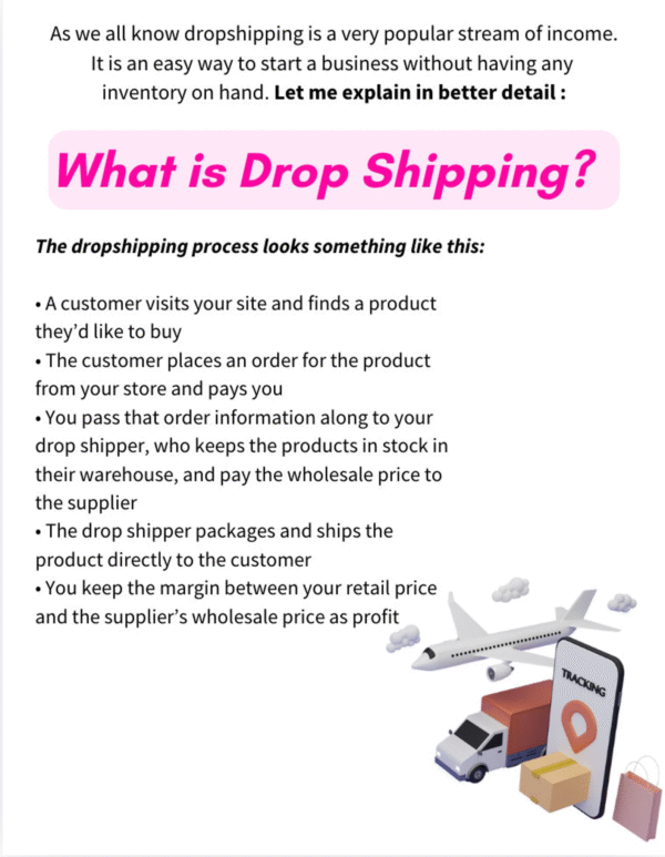 ⚡ “Dropshipping Success Guide – PLR Ebook with Full Resell Rights” - Image 4