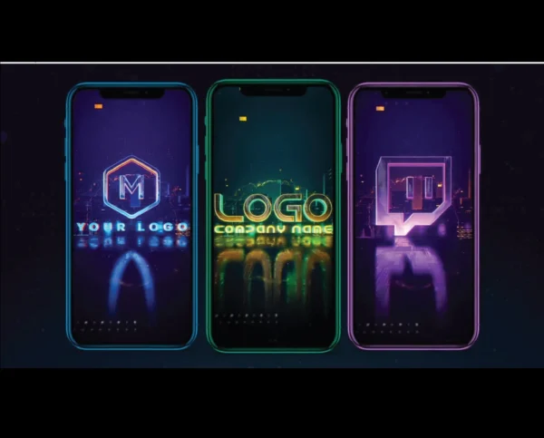 ⚡ “Futuristic Cyberpunk Logo Animation – Eye-Catching Reveal” - Image 2