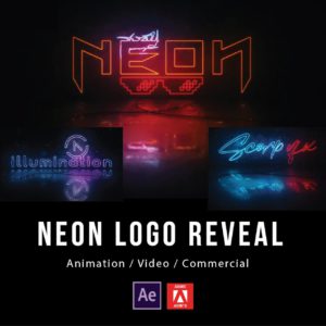 ✨ “Dynamic Neon Logo Reveal – Editable Video Animation”