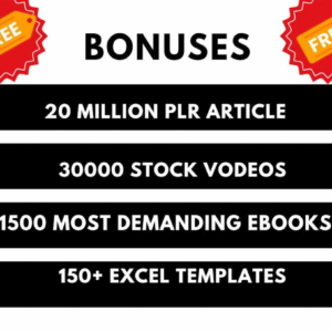 Over 3 Million Ebooks & 3 Million PLR Products