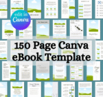 150 Canva eBook & Course Workbook Templates | Create Your Own eBooks Easily
