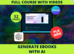 Masterclass: Create a Complete eBook with AI – Step-by-Step Video Guide