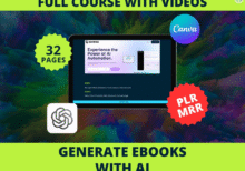 Masterclass: Create a Complete eBook with AI – Step-by-Step Video Guide