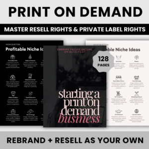 Print-On-Demand Success Guide: DFY eBook for Earning Passive Income Automatically