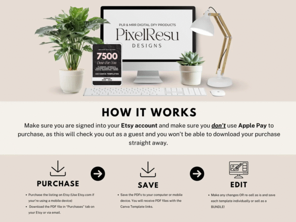 “Unlock 7500+ Done-For-You PLR & MRR Canva Templates | Your All-in-One Digital Bundle for 2025 & Beyond - Image 4